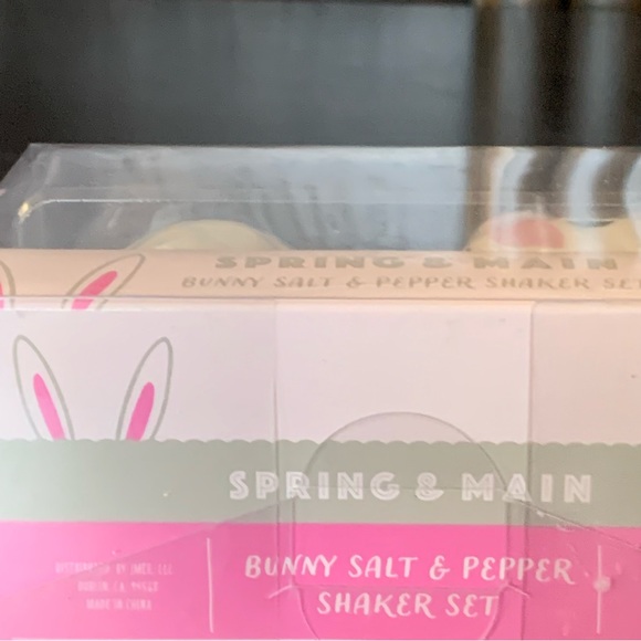 Spring & Main Easter Bunny Ceramic Salt and Pepper Shaker Set - Picture 8 of 8